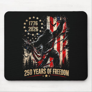 Mousepad Pé-grande patriótico 250 anos de liberdade america