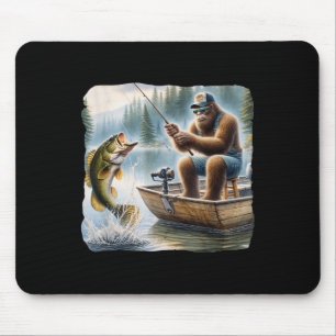Mousepad Pé Grande Pescado Sasquatch Summer B Pescador