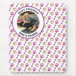 Mousepad Pé-Impressão-Cão-Cachorro