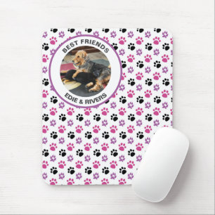 Mousepad Pé-Impressão-Cão-Cachorro