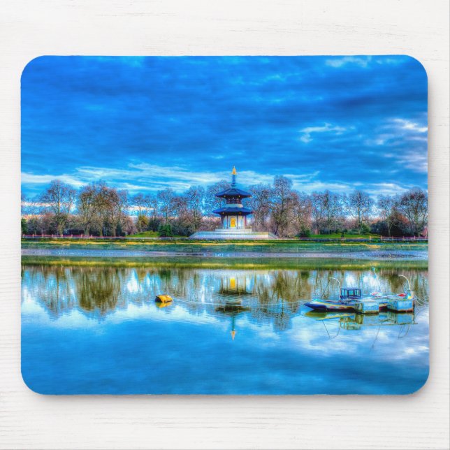 Mousepad Peace Pagoda (Frente)