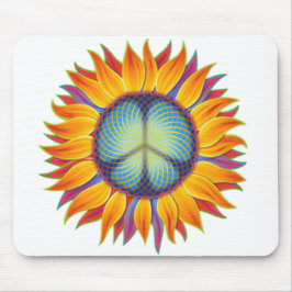 Mousepad peaceflower