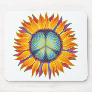 Mousepad peaceflower