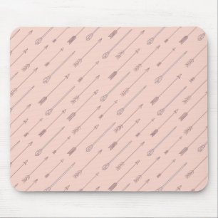 Mousepad Peach Arrows