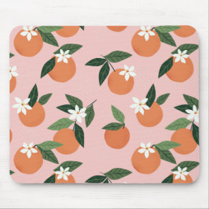 Mousepad Peach Orange Juice Patterno