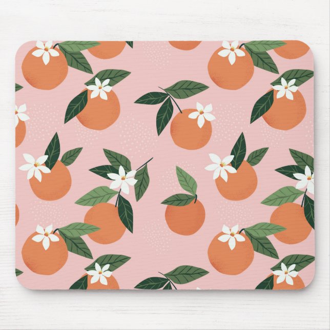 Mousepad Peach Orange Juice Patterno (Frente)