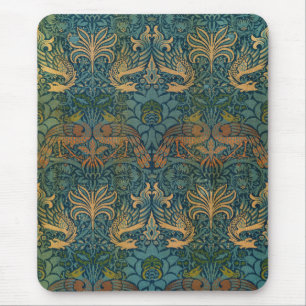 Mousepad Peacock e Dragon, 1878, por William Morris