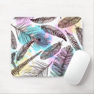 Mousepad Peacock Feather