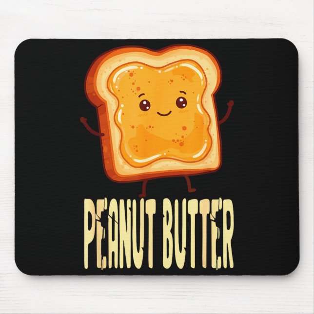 Mousepad Peanut Butter &amp; Jelly Matching Couple Friends  (Frente)