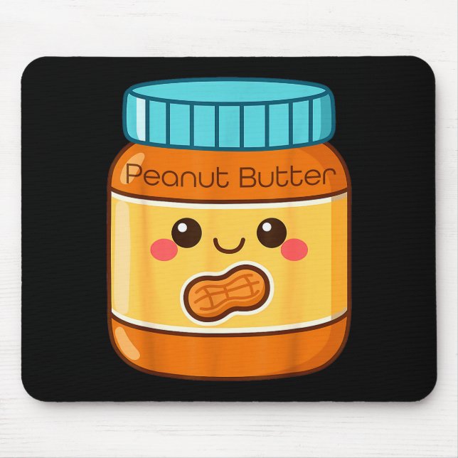 Mousepad Peanut Butter Shirt Adult Men Women Kids Jelly Cos (Frente)