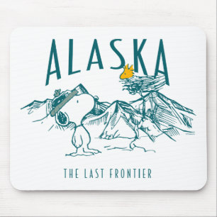 Mousepad Peanuts Alaska The Last Frontier