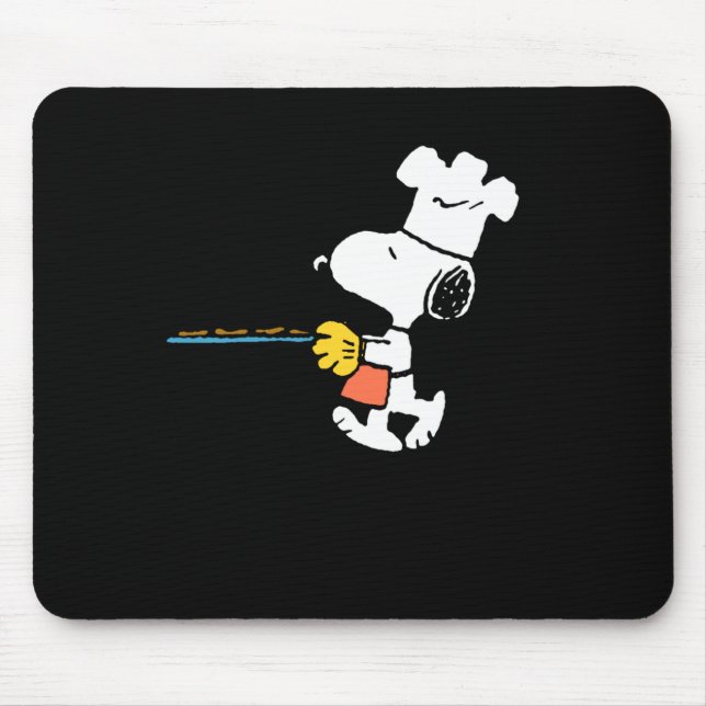 Mousepad Peanuts Baking Cookies  (Frente)