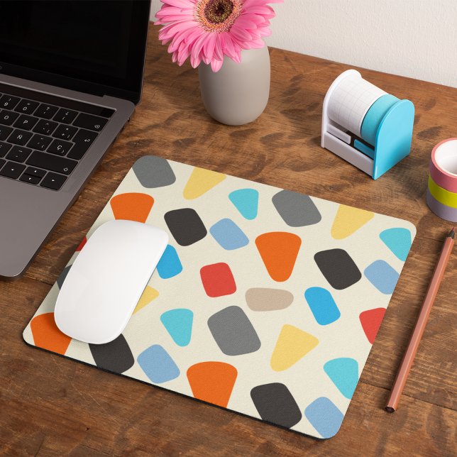 Mousepad Pebbles Coloridos (mouse pads for laptop and desktop at your workspace best online shop.)