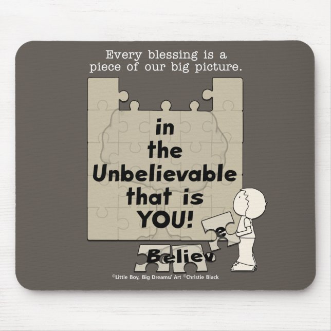 Mousepad Peça da Grande Imagem (Frente)