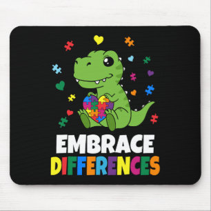 Mousepad Peça de Puzzle de Dinossauro Conscientização do Au