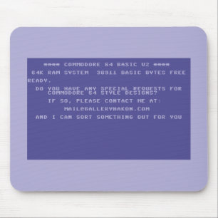 Mousepad Peça seu design feito sob encomenda do comodoro 6