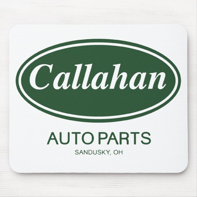 Mousepad Peças de automóvel de Callahan (Frente)