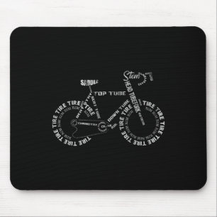 Mousepad Peças de bicicleta de ciclismo de bicicleta de bic