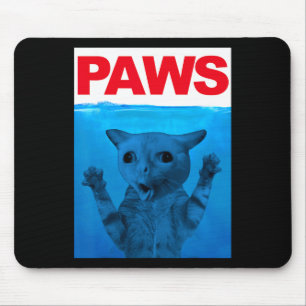 Mousepad Peças De Gato Memória Humor Gatinho Engraçado Pata