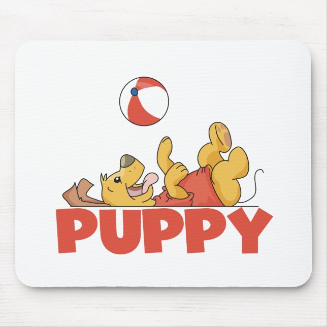 Mousepad Peças de Puppy Camisetas e presentes (Frente)