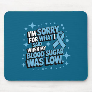 Mousepad Peço Desculpas Pelo Que Eu Disse Baixo Nível De Aç
