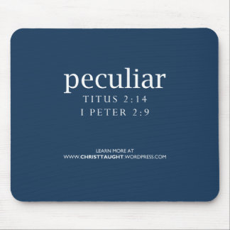 Mousepad peculiar