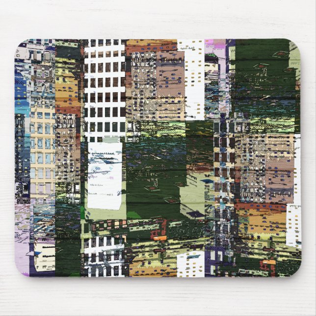 Mousepad Pedaços de A City (Frente)