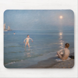Mousepad Peder Severin Kroyer - Boys Bathing em Skagen