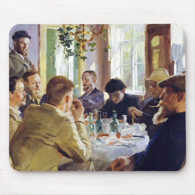 Mousepad Peder Severin Kroyer - Hora do almoço (Frente)