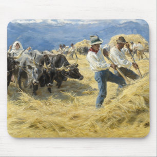 Mousepad Peder Severin Kroyer - Threshing in the Abruzzi