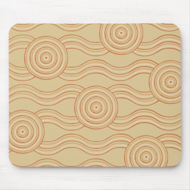 Mousepad Pedra de arte original (Frente)
