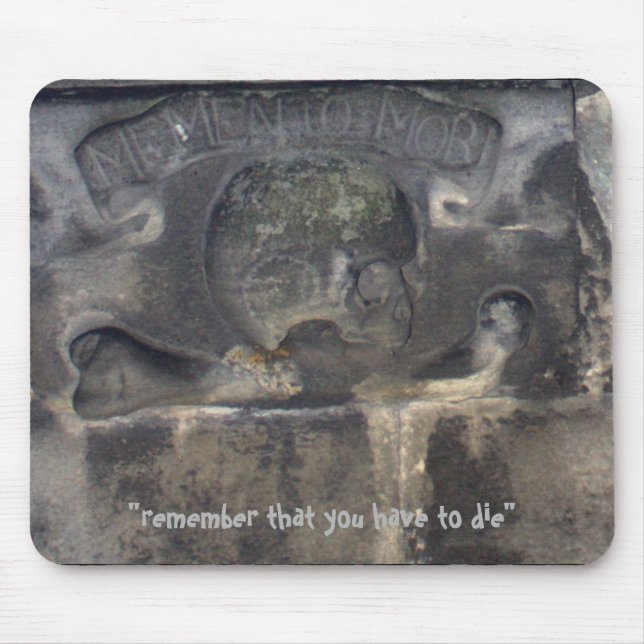 Mousepad Pedra latina medieval (Frente)