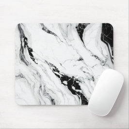Mousepad Pedra-mármore branca-abstrato