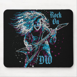 Mousepad Pedra Monograma Em Metal Pesado