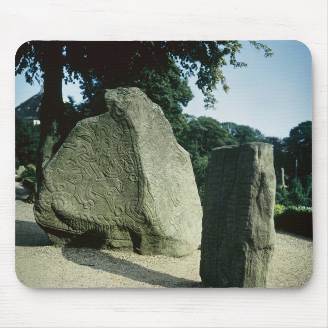 Mousepad Pedras do rune de Viking (Frente)