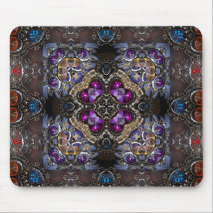 Mousepad Pedras preciosas esquadradas