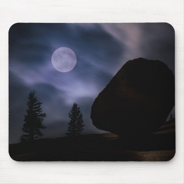 Mousepad Pedregulho ao Luar | Parque Nacional de Yosemite (Frente)