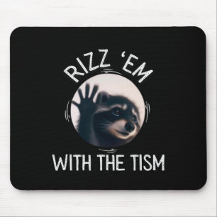 Mousepad Pedro Dancing Racoon Rizz Em Com O Tismo Viral R