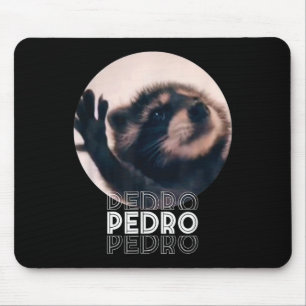 Mousepad Pedro Racoon Dance Popular Internet Memache D