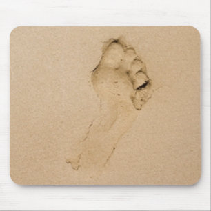 Mousepad Pegada na praia