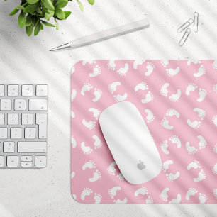 Mousepad Pegadas De Bebês, Pé De Bebês, Passos De Pé, Passo