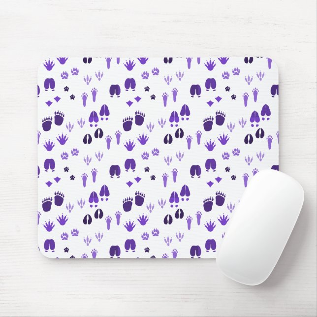 Mousepad Pegadas de inverno (Com mouse)