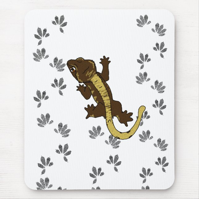 Mousepad pegadas do crestie (mousepad) (Frente)