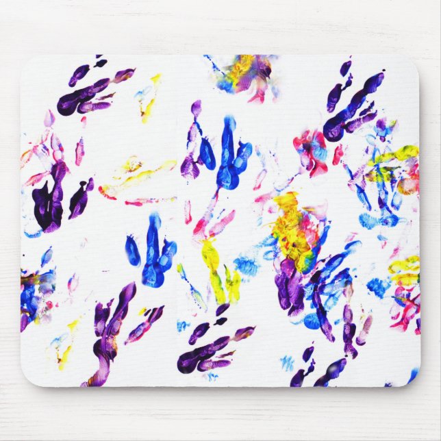 Mousepad pegadas do pinguim (Frente)