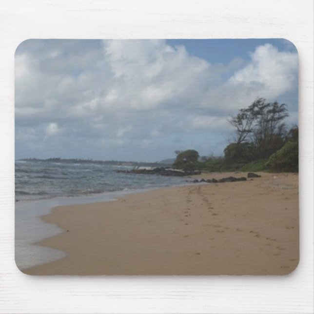 Mousepad Pegadas na areia (Frente)