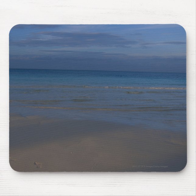 Mousepad Pegadas na praia (Frente)
