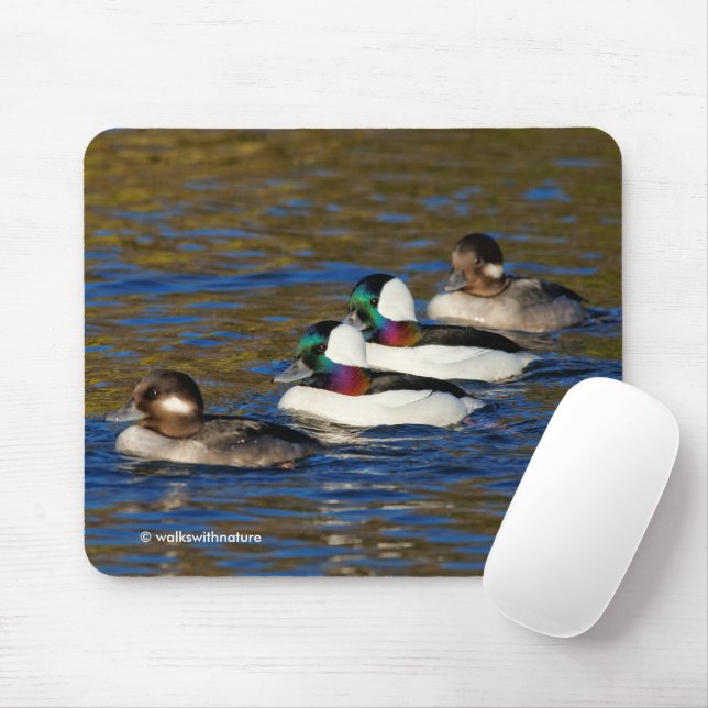 Mousepad Pegando meus Patos em uma Fila: Quatro Cabeças (Com mouse)