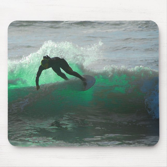Mousepad Pegar uma onda (Frente)