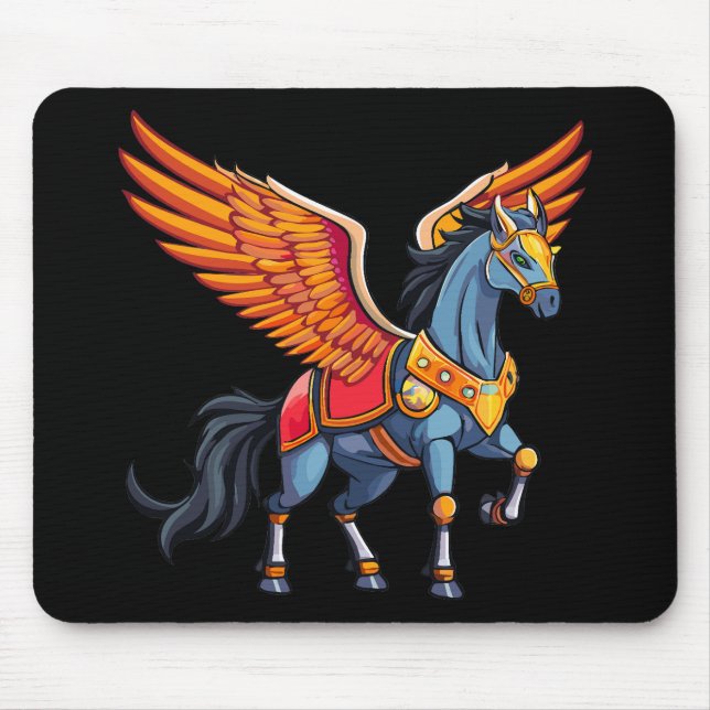 Mousepad Pégaso voador (Frente)
