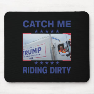 Mousepad Peguem-Me A Andar De Lixo Sujo Engraçado Para A Su